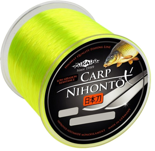 

Леска Mikado Nihonto Carp Fluo 600 м 0.25 мм 7.3 кг Флуоресцентная (ZNKF6-025)
