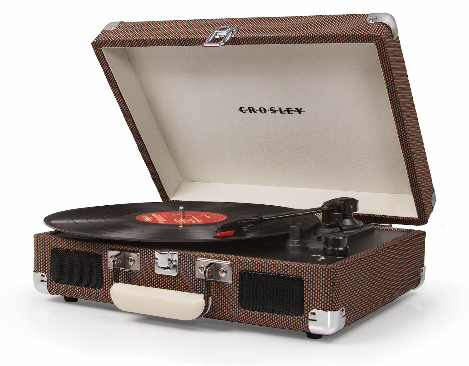 

Програвач вінілу Crosley Cruiser Deluxe - Tweed (SF0001RP-BR)