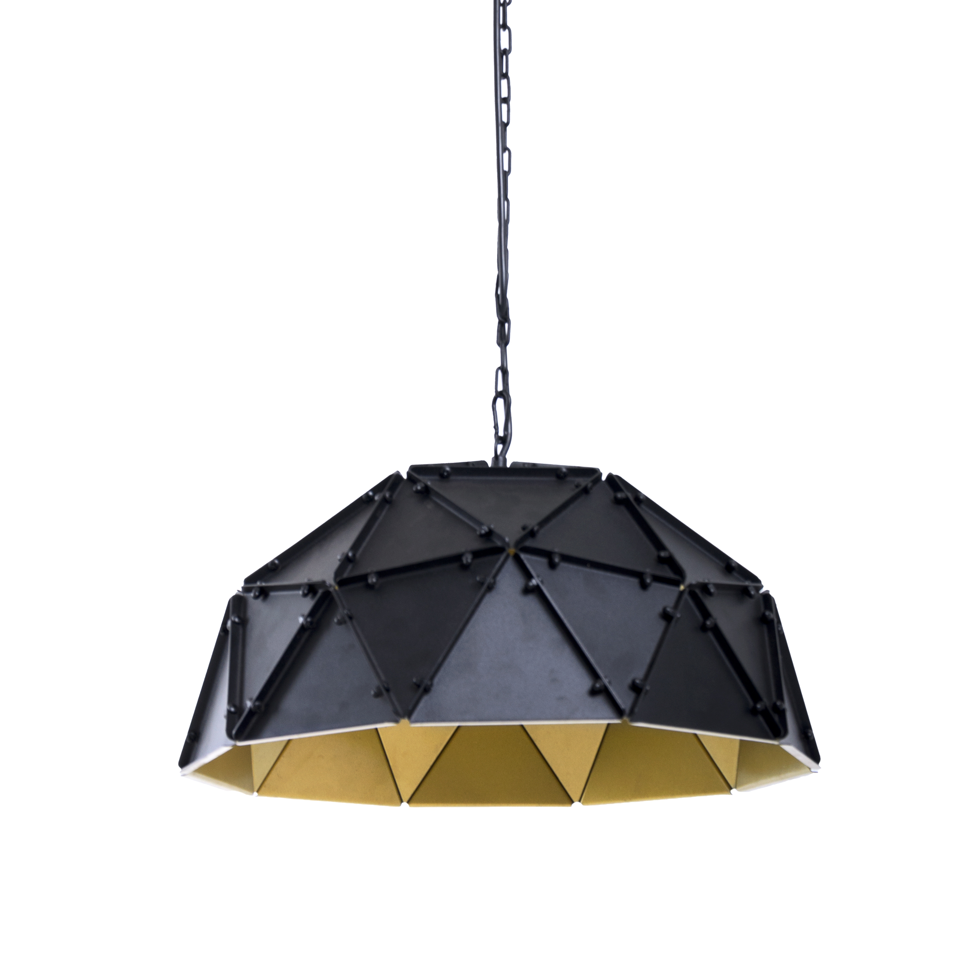 

Светильник подвесной Atmolight Roanne P46 Черный с золотом (1404) (28030)