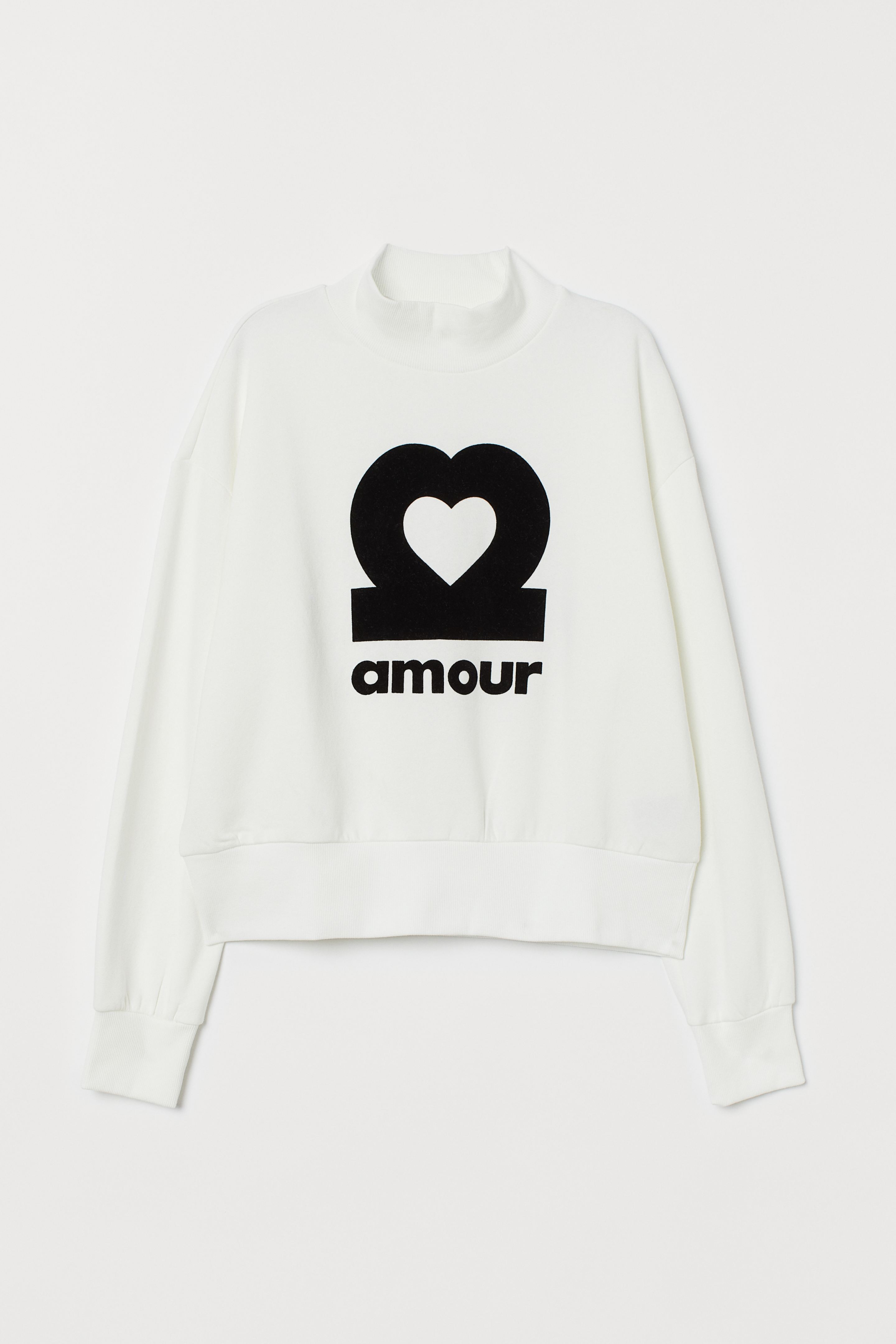 

Свитшот H&M M белый 7961790