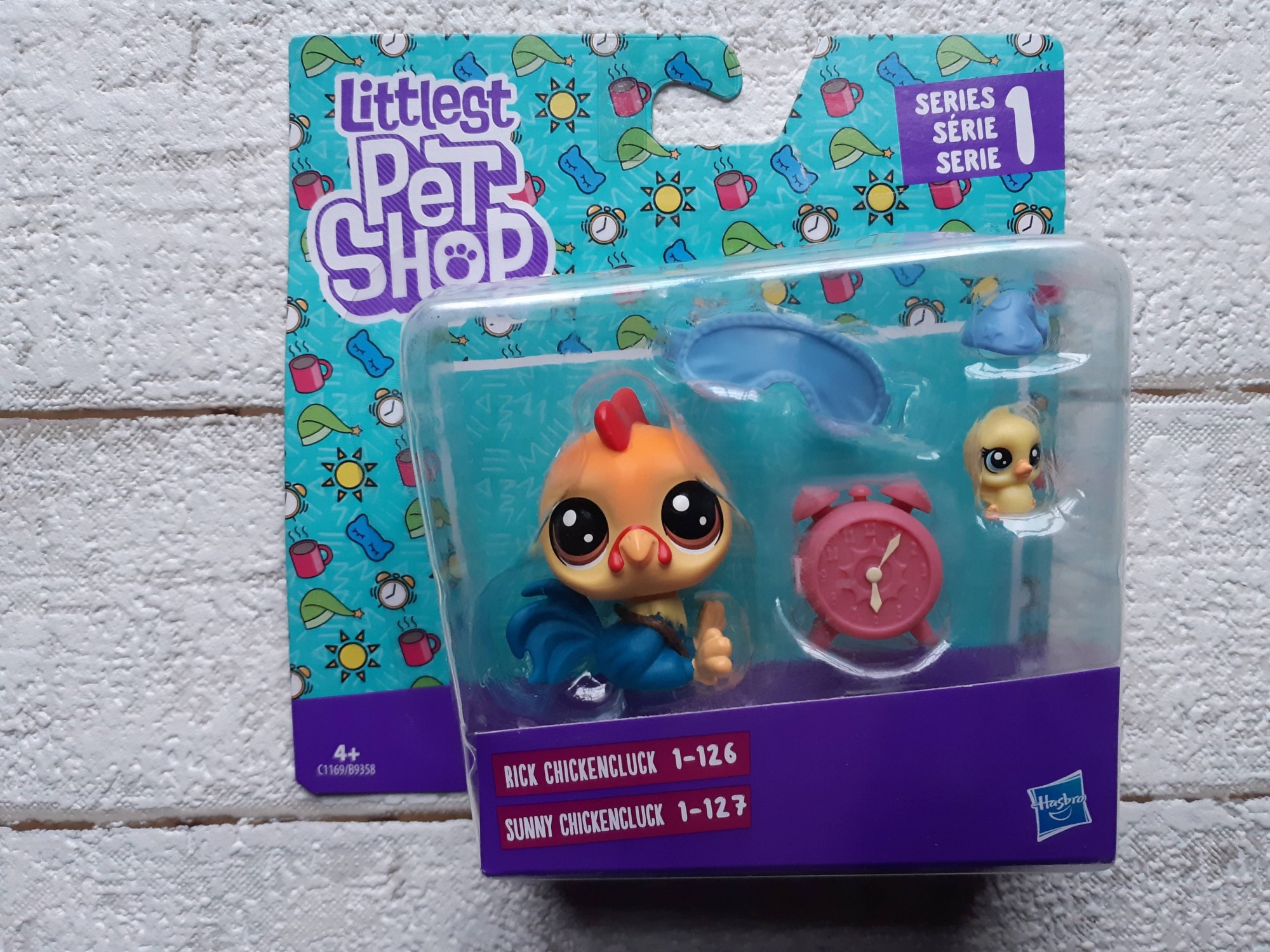

Набор фигурок Littlest Pet Shop Петушок и цыпленок B9358 C1169
