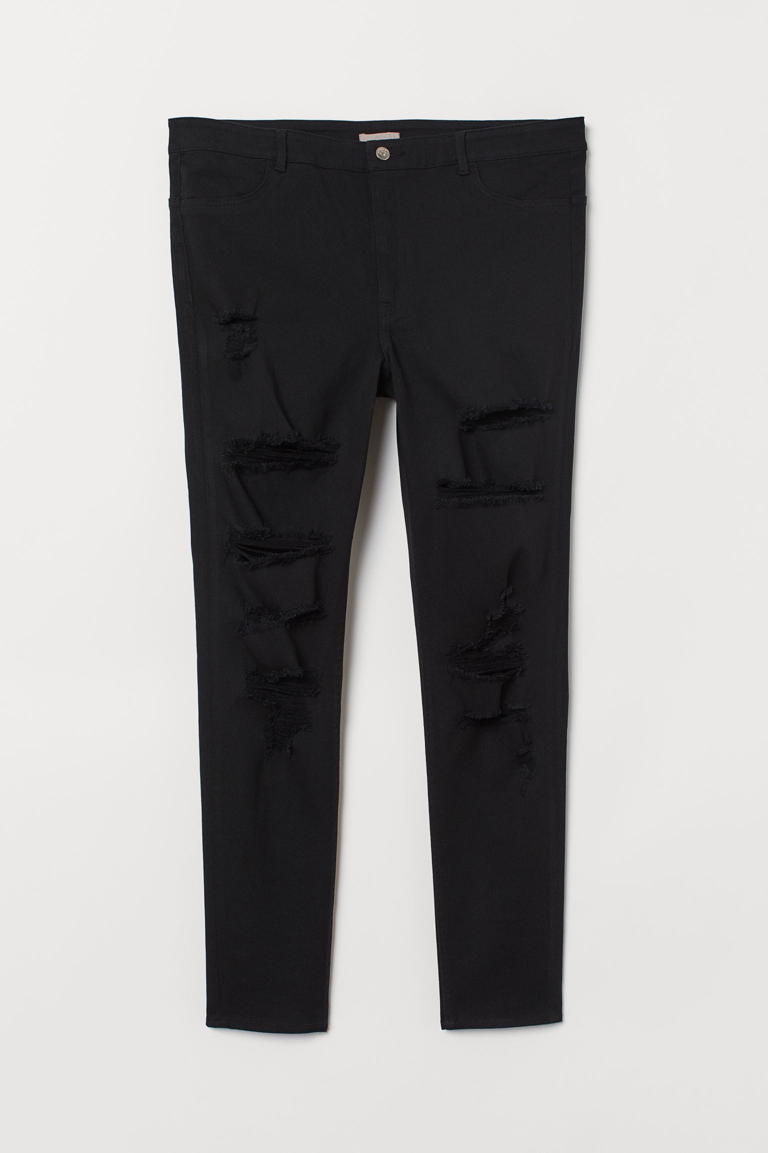 

Джинсы H&M 56 58 черный 1127803610