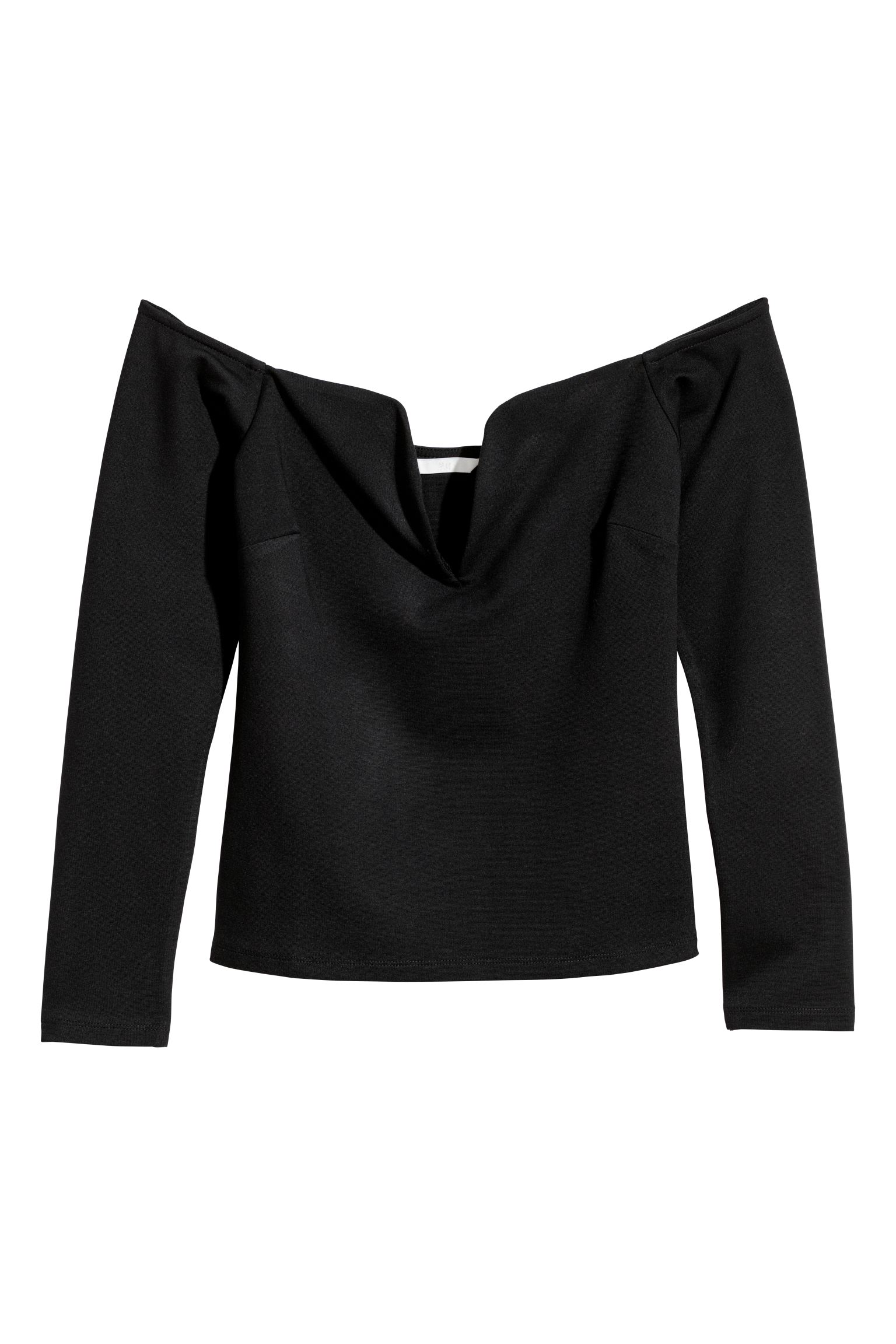 

Блуза H&M XS черный 28116058886