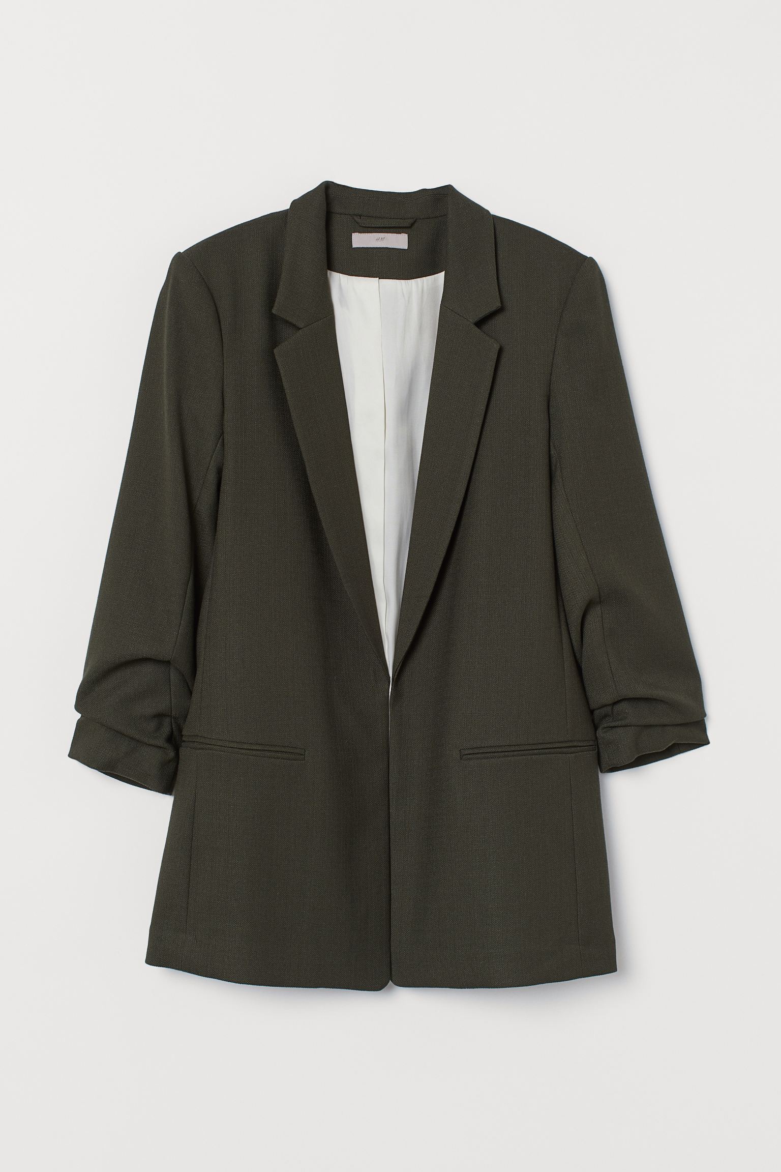 

Жакет H&M XS хаки 4128393321