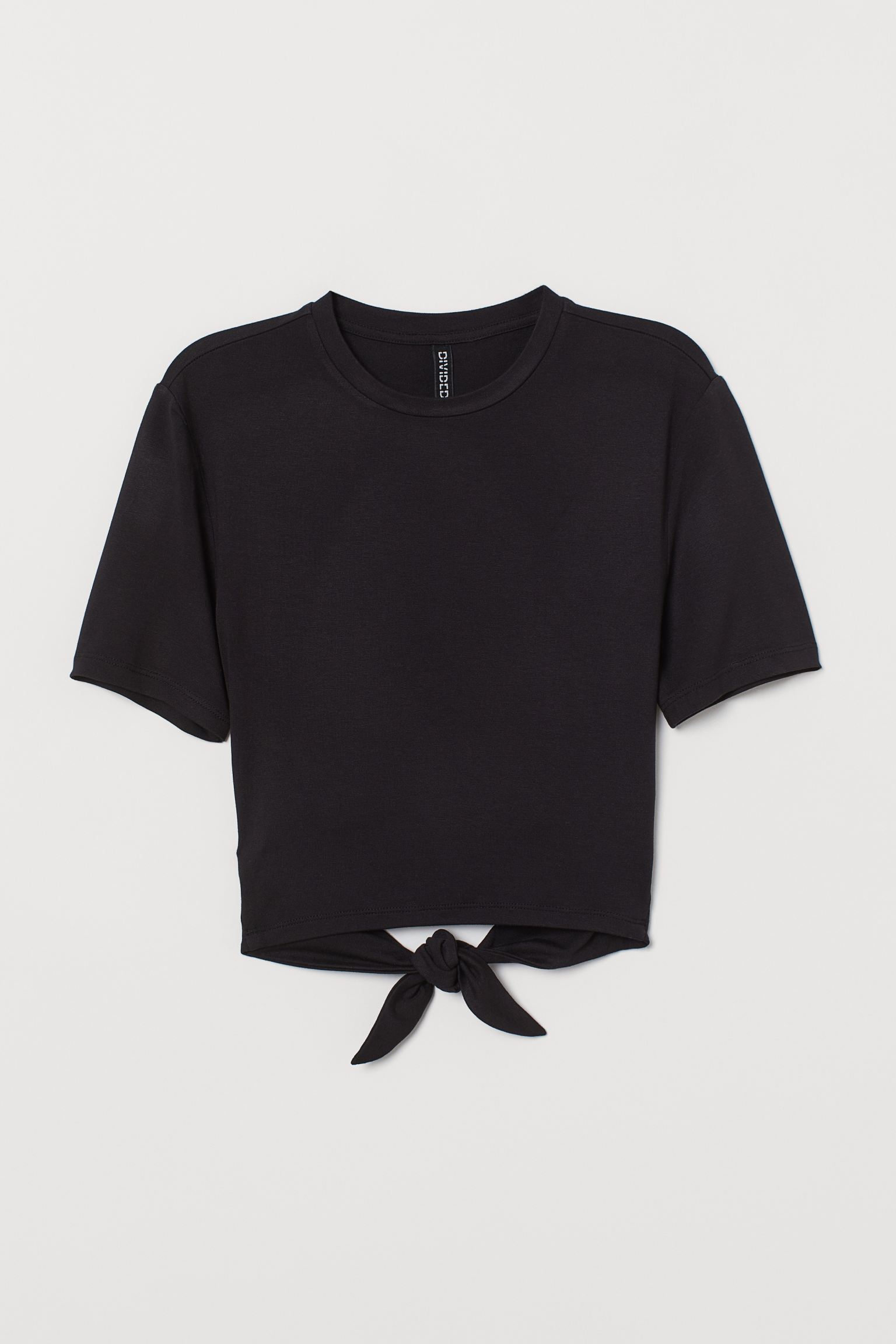 

Топ H&M L черный 212650360
