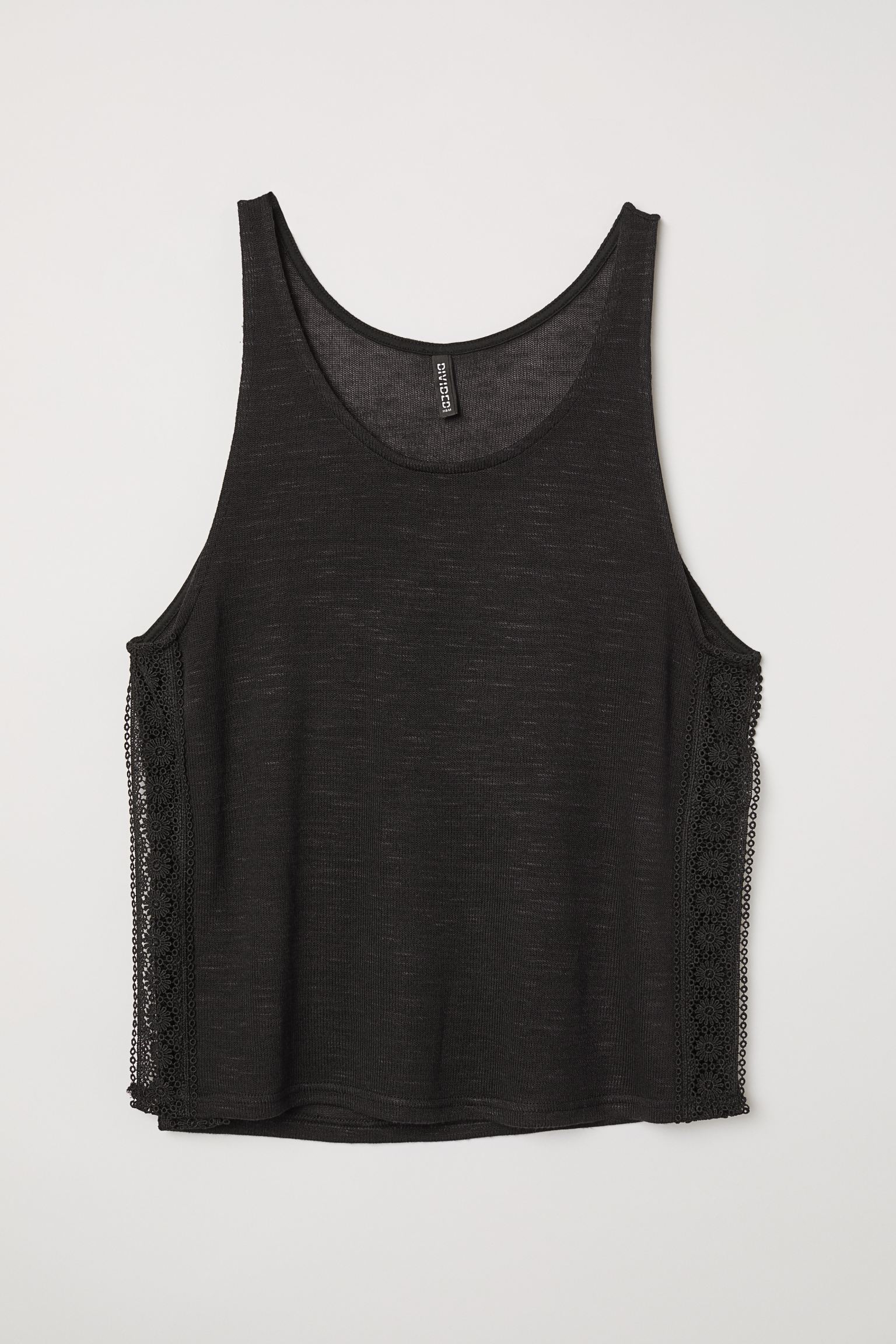 

Майка H&M  черный 28116210488, Майка H&M XS черный 28116210488