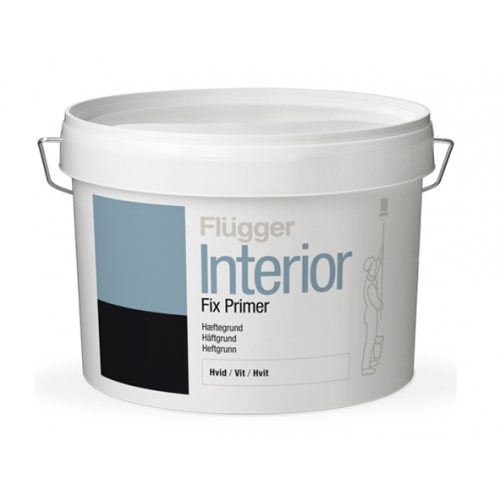 

Грунт акриловый воднодисперсионный Flugger Interior Fix Primer, белый