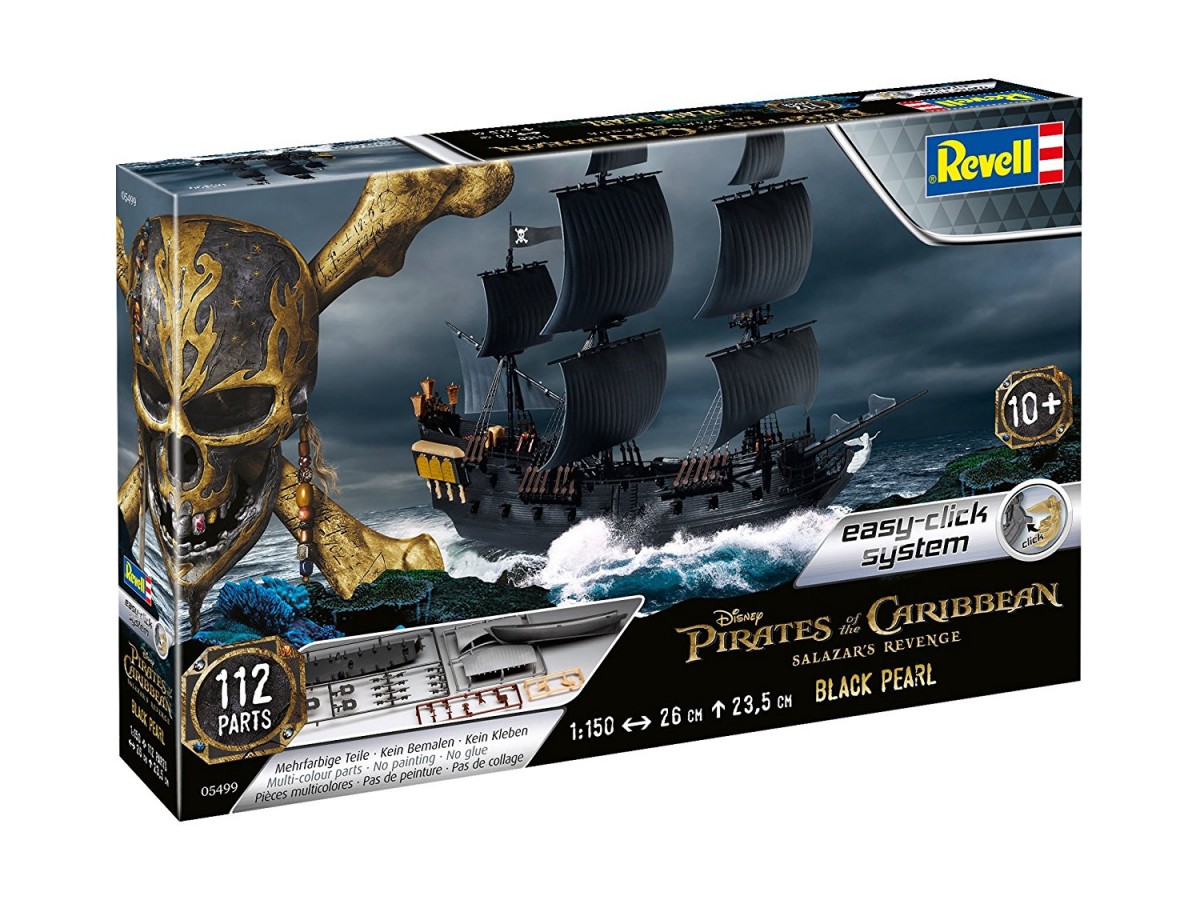 

Сборная модель Revell Пираты Карибского моря парусник Черная Жемчужина (05499)