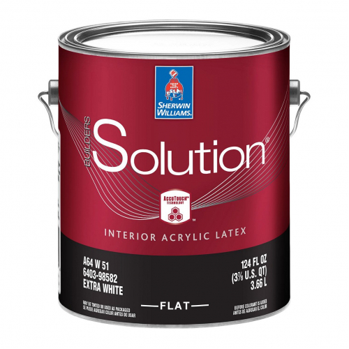 

Краска латексная Sherwin-Williams Builders Solution Interior Latex Flat Deep глубокоматовая