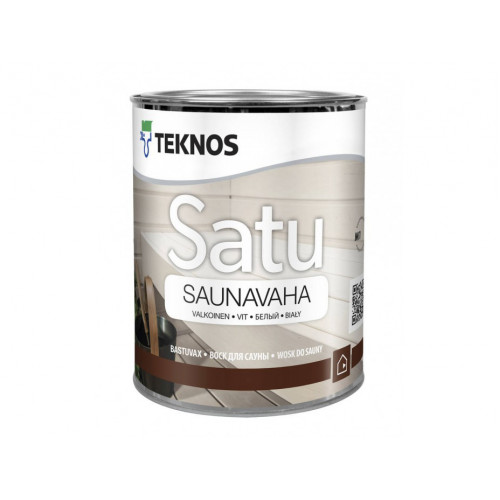 

Воск для сауны Teknos Satu Saunavaha белый
