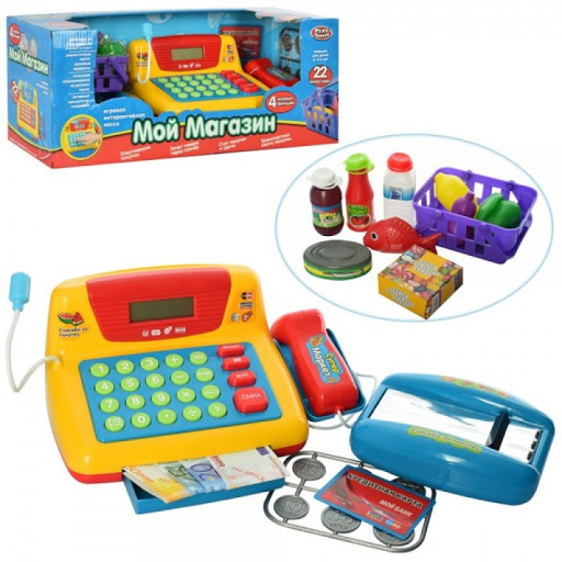 

Детский КАССОВЫЙ АППАРАТ 7016 RU JOY TOY (Касовий апарат дитячий)