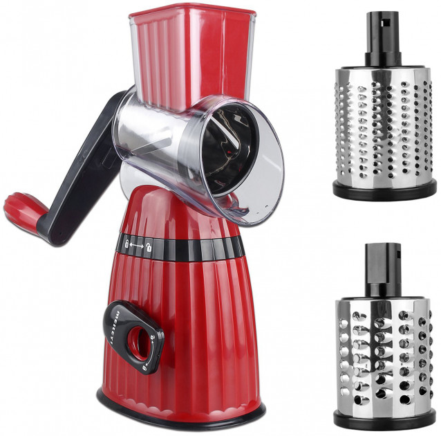 

Овощерезка слайсер многофункциональный MEILEYI MLY-661S Pro Red
