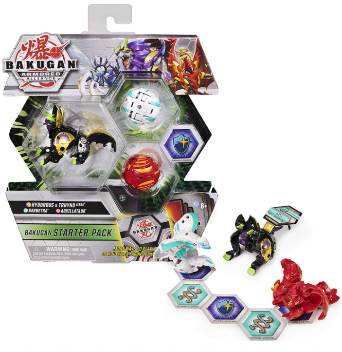 

Набор Три Бакугана Ультра Bakugan Fused Hydorous Ultra Spin Master 6059922