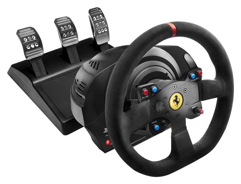 

Кермо і педалі Thrustmaster T300 Ferrari Integral RW Alcantara edition для PC / PS4 / PS3