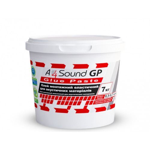 

Клей монтажный A4Sound GP для акустических материалов эластичный