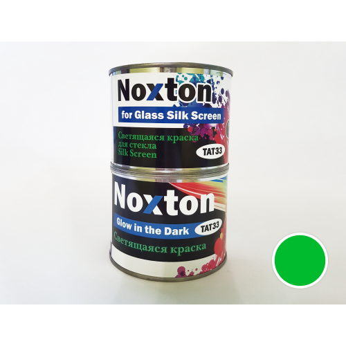 

Люминесцентная краска для стекла Silk Screen NoxTon "Зеленая" (зеленая, зеленое свеч.)