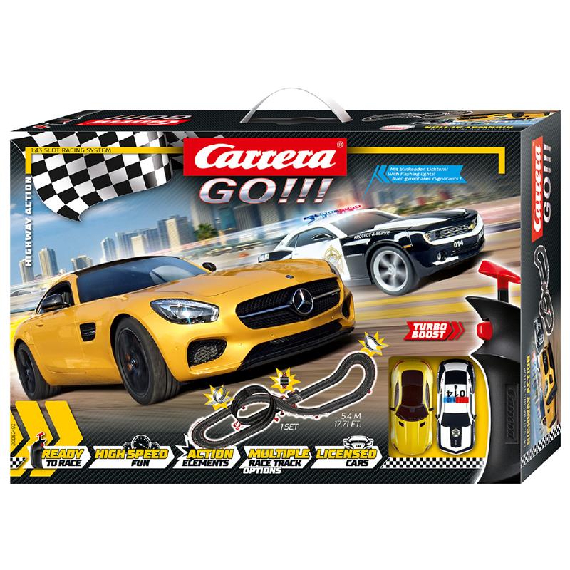 

Автотрек Carrera GO!!! Шоссейные гонки, длина трассы 5.4м ( 5489 )