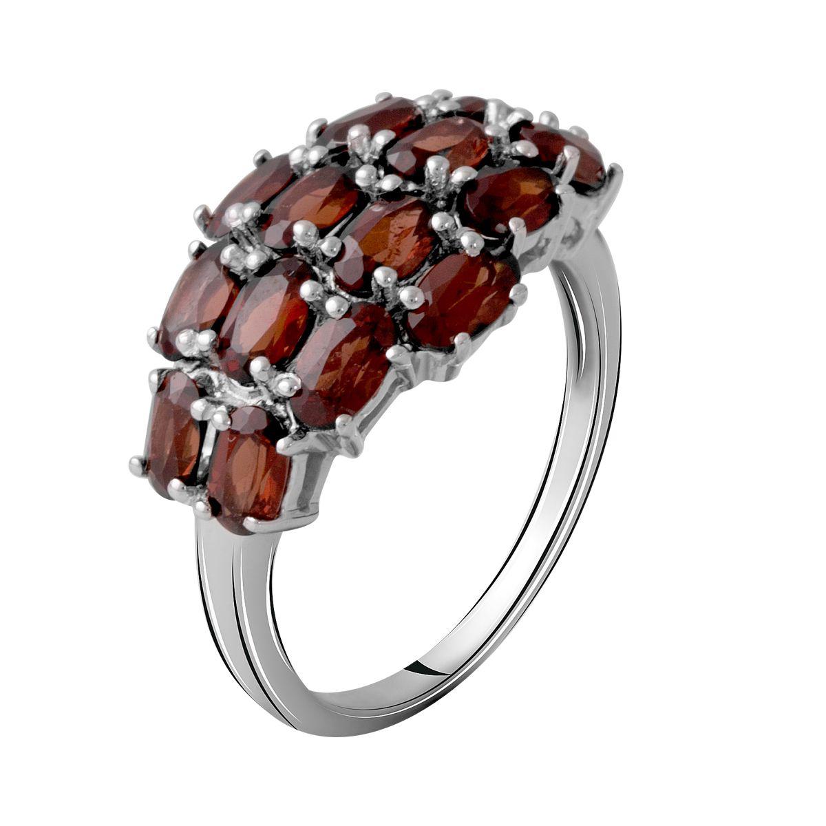 

Серебряное кольцо SilverAlex с натуральным гранатом 3.983ct 17.5 размер
