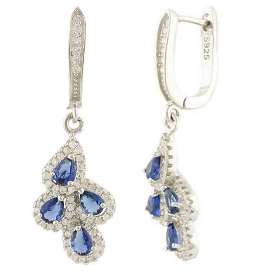 

Серебряные серьги SilverAlex с фианитами