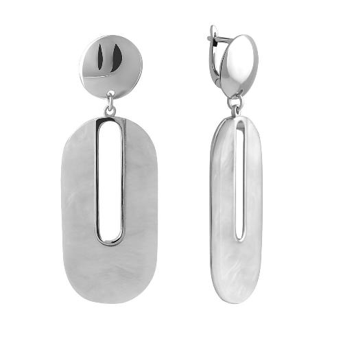 

Серебряные серьги SilverAlex с натуральным перламутром