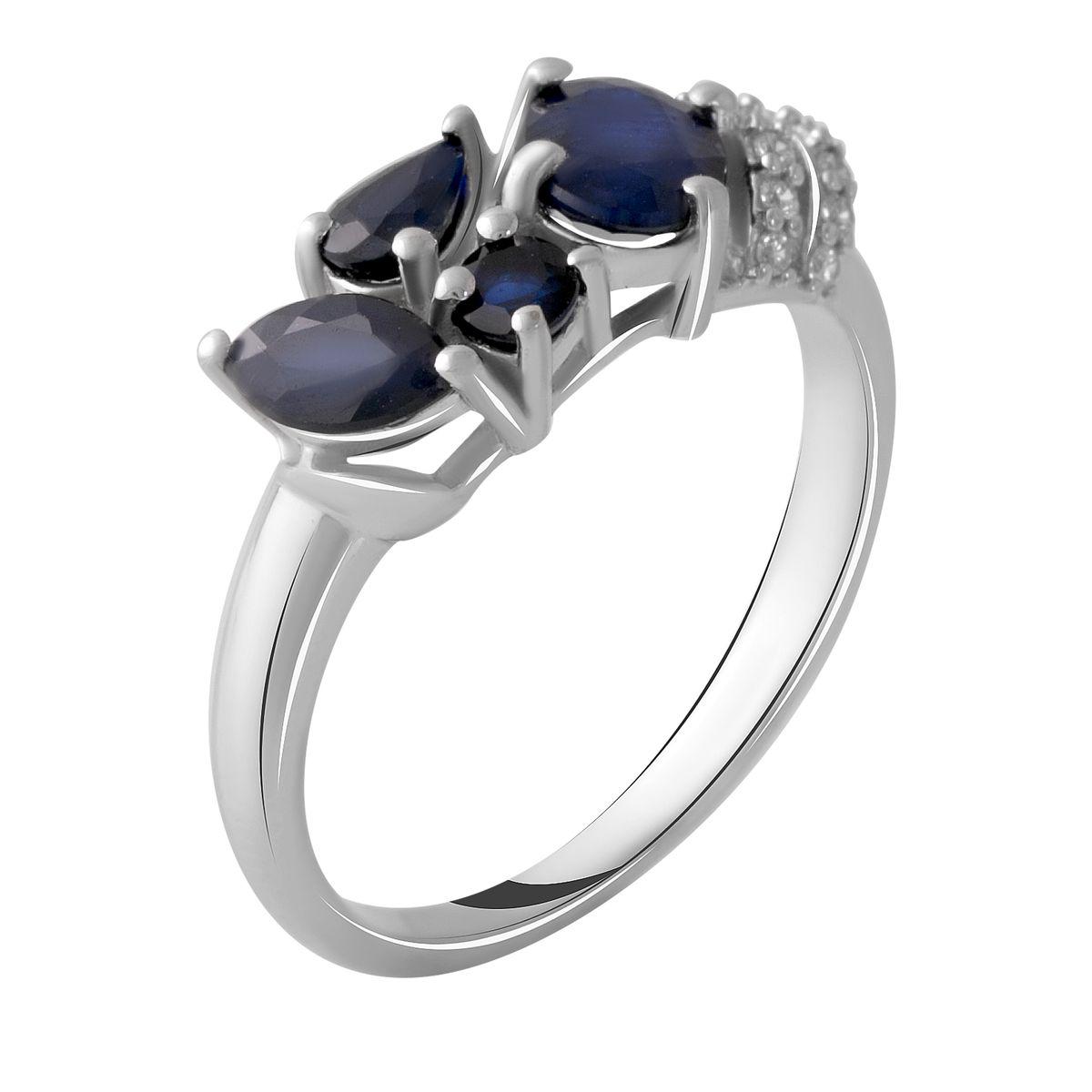 

Серебряное кольцо SilverAlex с натуральным сапфиром 1.811ct 18.5 размер