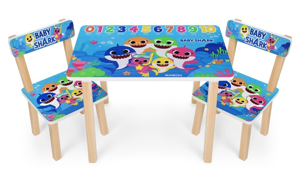 

Столик Bambi Baby Shark 501-107 Blue (501-107)