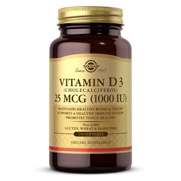 

Витамины Solgar Vitamin D3 (Cholecalciferol) 25 mcg 1000 IU Softgels 250 капс Без вкуса (2196f51)