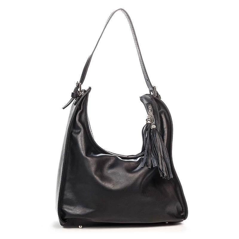 

Женская кожаная сумка Italian Bags Черный