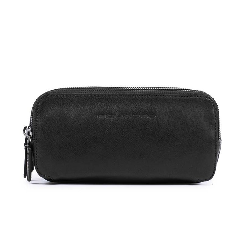 

Борсетка Piquadro BK SQUARE Black с 3-мя отдел. на молнии