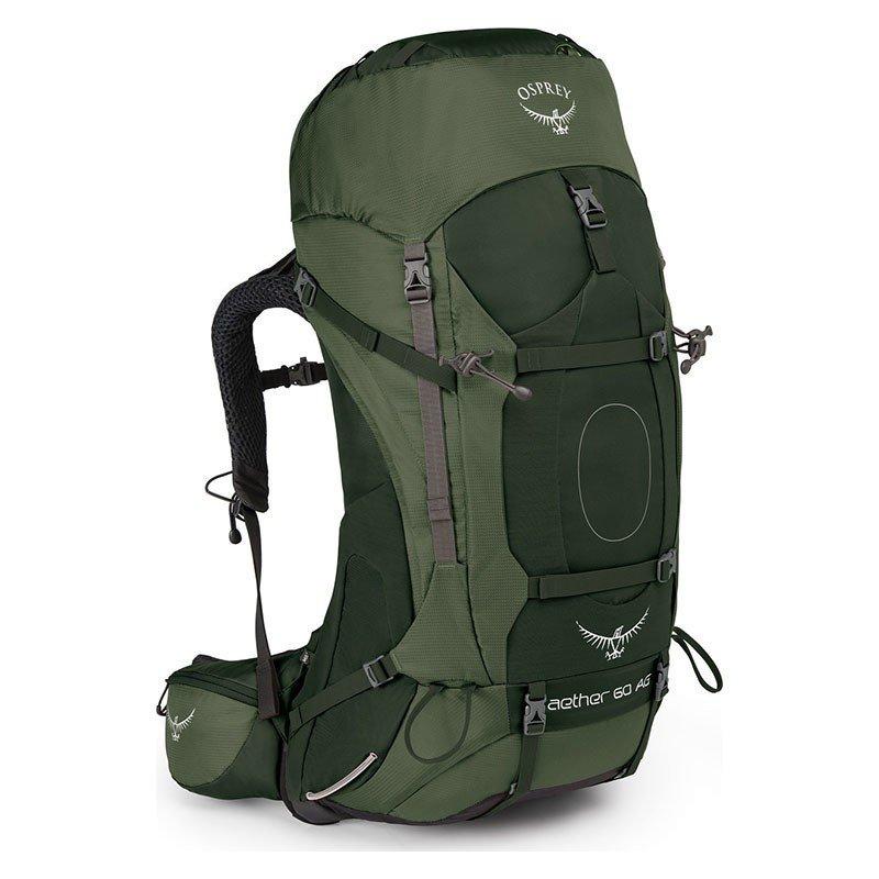 

Туристический рюкзак Osprey Aether AG 60 (63 л) Adriondack Green LG (009.1517)