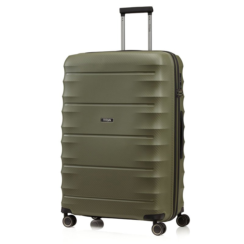 

Чемодан на 4 колесах Titan HIGHLIGHT Khaki L 112л (Ti842404-86)