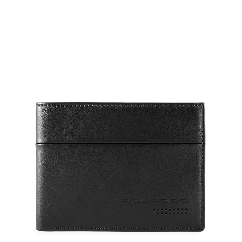 

Портмоне Piquadro URBAN Black с отдел. для док. и монет с RFID защитой