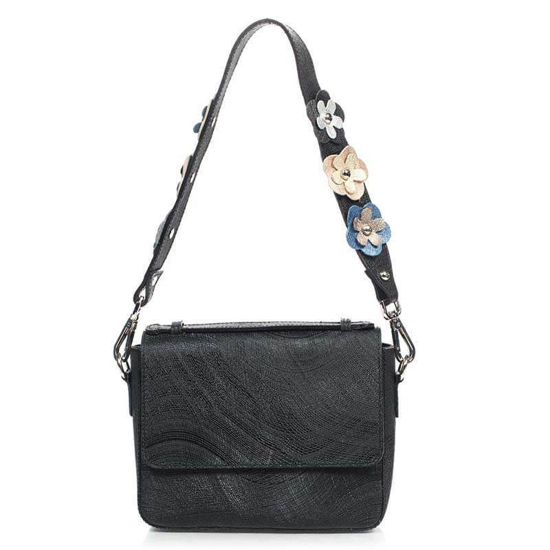 

Женская кожаная сумка Italian Bags Черный