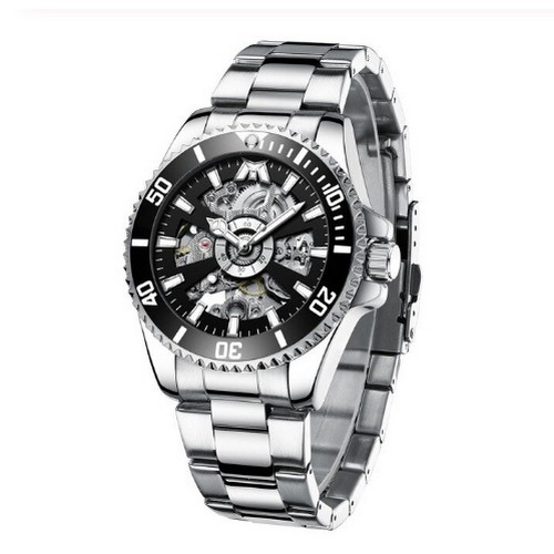 

Мужские наручные часы Chronte Robert Silver-Black