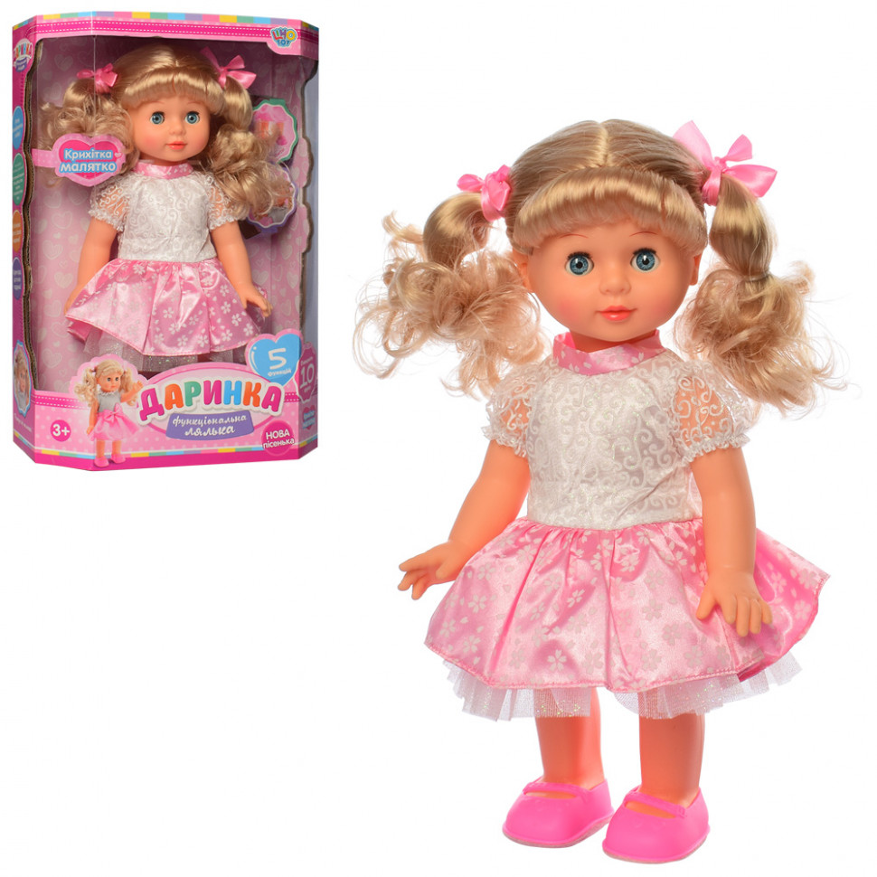 

Кукла Даринка интерактивная 32 см Limo Toy звук (укр) R91069-M4162UA