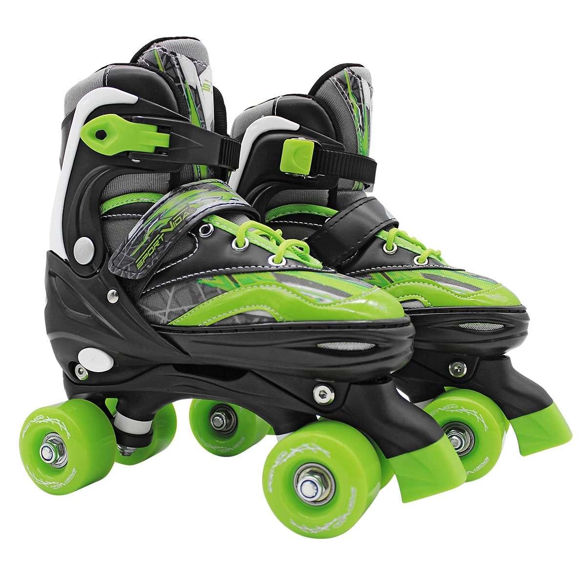 

Роликовые коньки, квады SportVida SV-LG0038 Size 35-38 Black-Green (SKL41-227910)