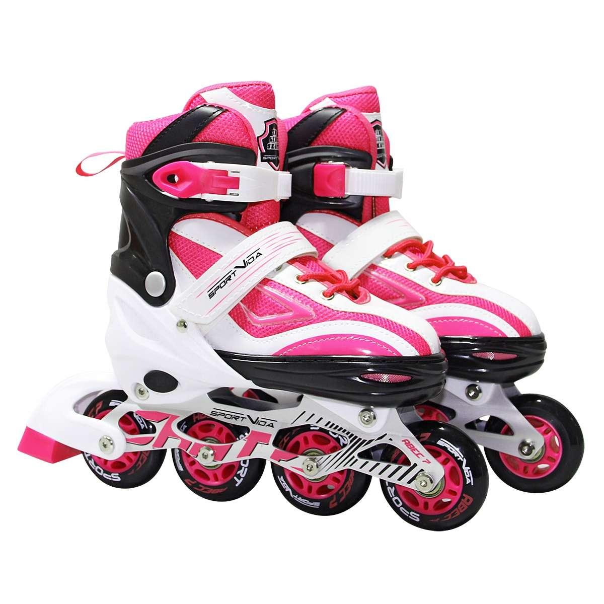 

Роликовые коньки SportVida Size 39-42 White/Pink (SKL41-239342)