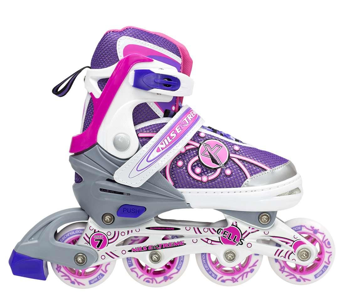 

Роликовые коньки Nils Extreme Size 39-42 NA1152A Розовые (SKL41-227288)