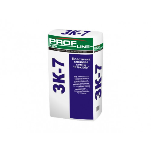 

Смесь эластичная клеевая "Flexіble" ЗК-7 Profline