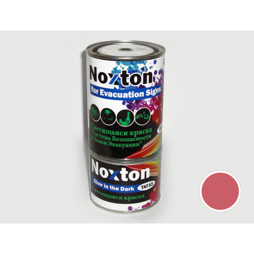 

Люминесцентная краска для систем безопасности NoxTon "Розовая" (розовая, оранжевато-розовое свеч.)