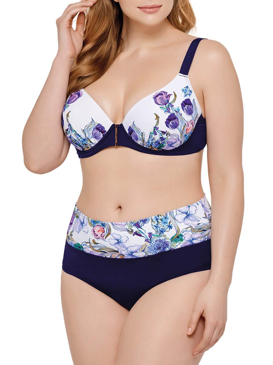 

Купальник раздельный Marc & Аndre L2002-YP-462  темно-фиолетовый с белым, Купальник раздельный Marc & Аndre L2002-YP-462 40D темно-фиолетовый с белым