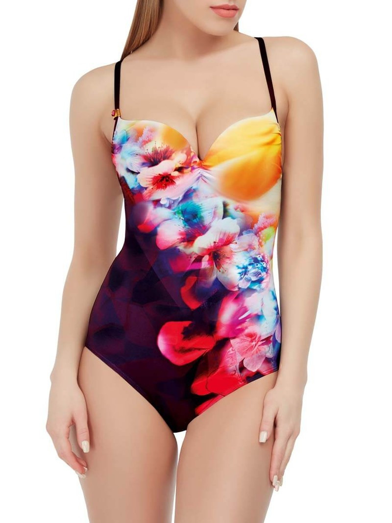 

Купальник слитный Marc & Andre L1809-761 38В Марсала + Фиолетовый + Бордовый