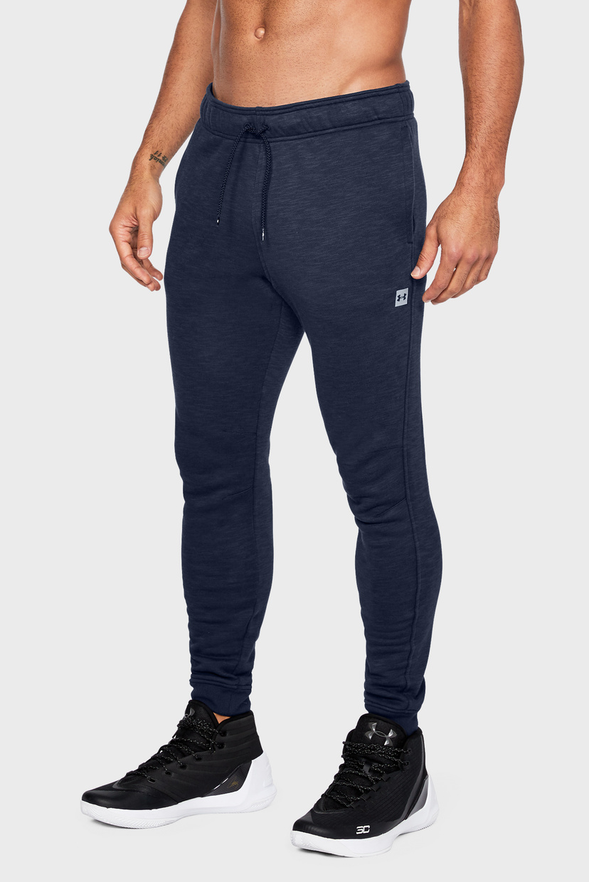 

Мужские синие спортивные брюки UA Baseline Tapered Under Armour S 1309844-410