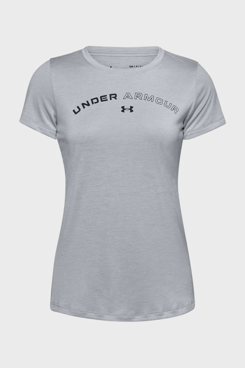 

Женская серая футболка Tech Twist Graphic LU SSC Under Armour LG 1356304-011