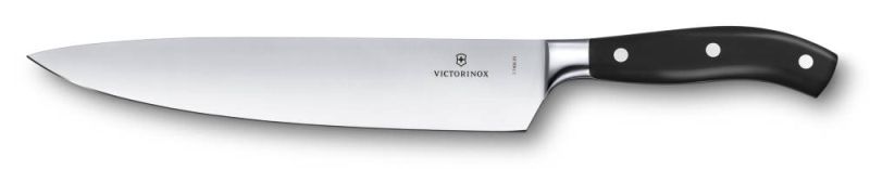 

Кухонный нож Victorinox Forged Chef's Grand Maitre 25см с чёрной ручкой (GB) (77403.25G)