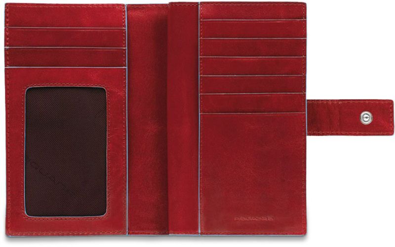 

Портмоне Piquadro Blue Square/Red