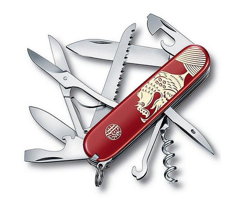 

Складной нож Victorinox Huntsman Year of the Rooster Vx13714.E6