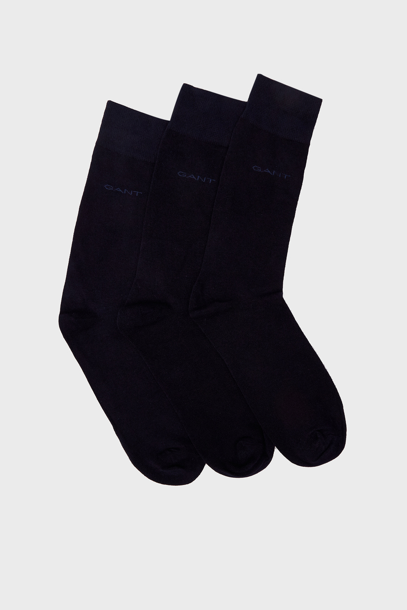 

Мужские темно-синие носки SOFT COTTON (3 пары) Gant OS 9960143