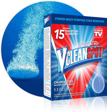 V on sale clean spot