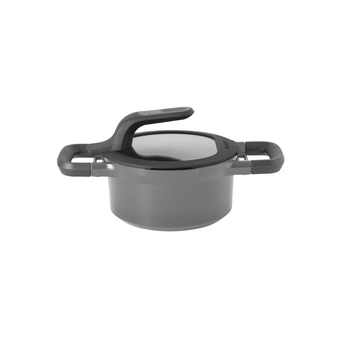 

Кастрюля с крышкой BergHOFF Stay Cool Gray 1,5л 2307416